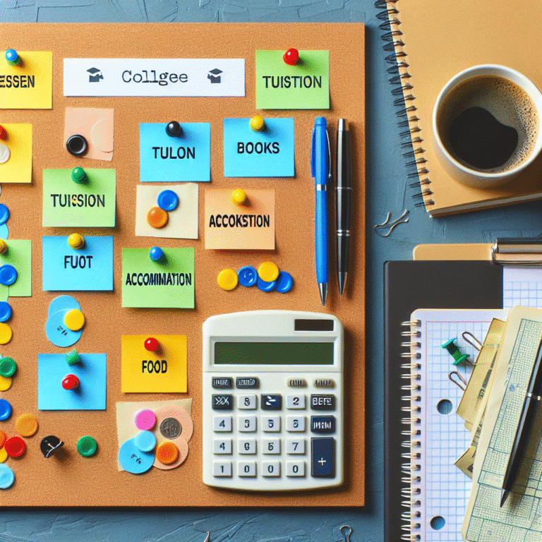 como organizar despesas pessoais na faculdade