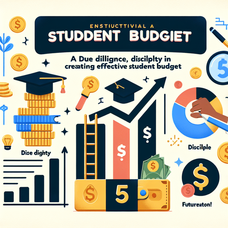 como criar um orçamento estudantil eficaz em 5 passos