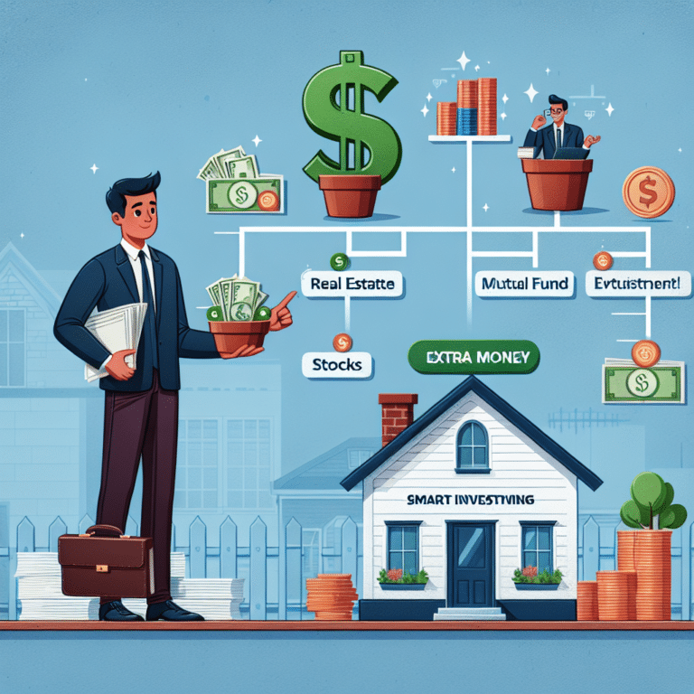 como usar dinheiro extra para investir de forma inteligente