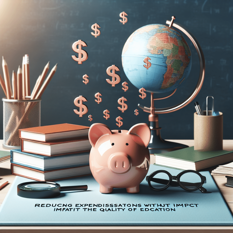 como reduzir despesas sem impactar a qualidade dos estudos